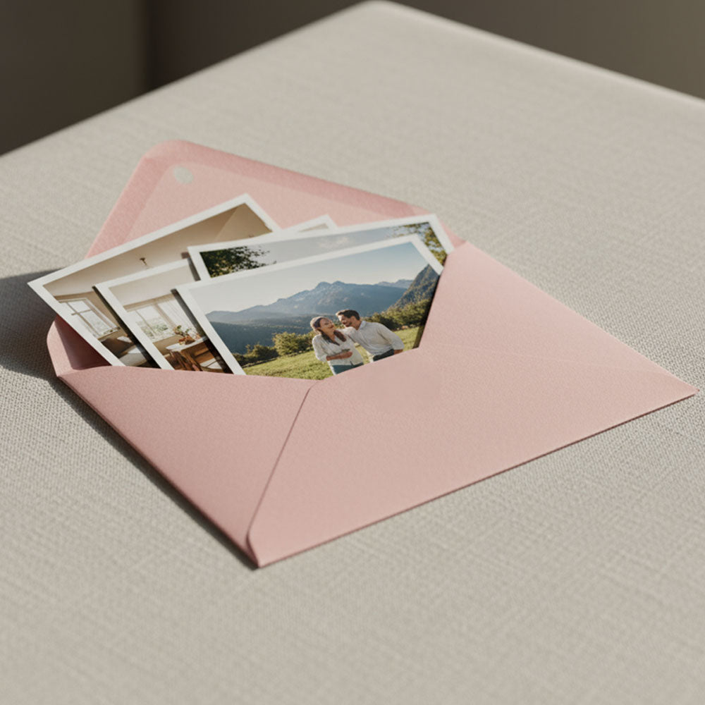 Upravené fotky v dárkové obálce