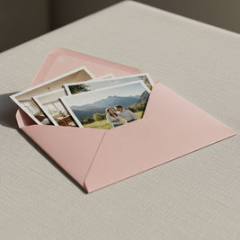 Upravené fotky v dárkové obálce