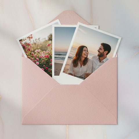 Upravené fotky v dárkové obálce